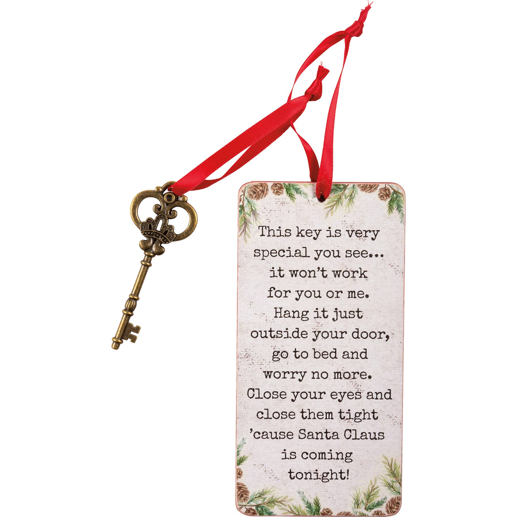 Santa's Magic Key Ornament