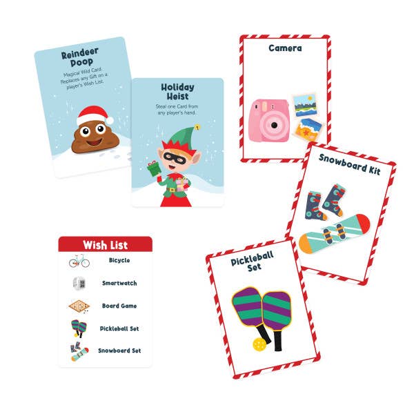 Reindeer Poop Card Game
