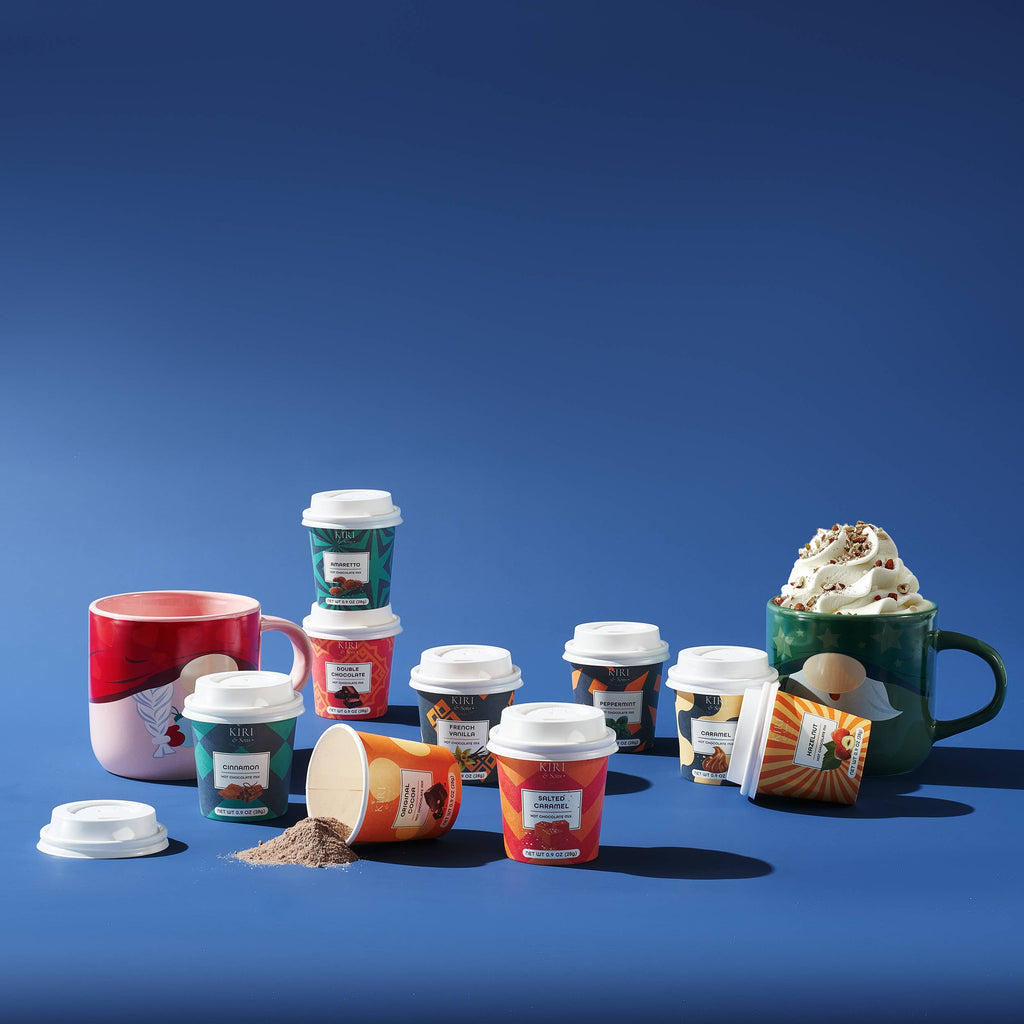 Gourmet Set of 9, Mini Hot Chocolates