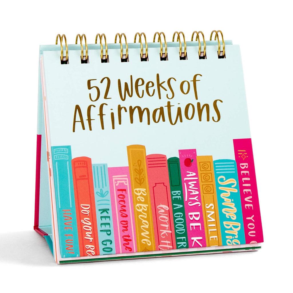 52 Weeks of Affirmations - Desk Calendar