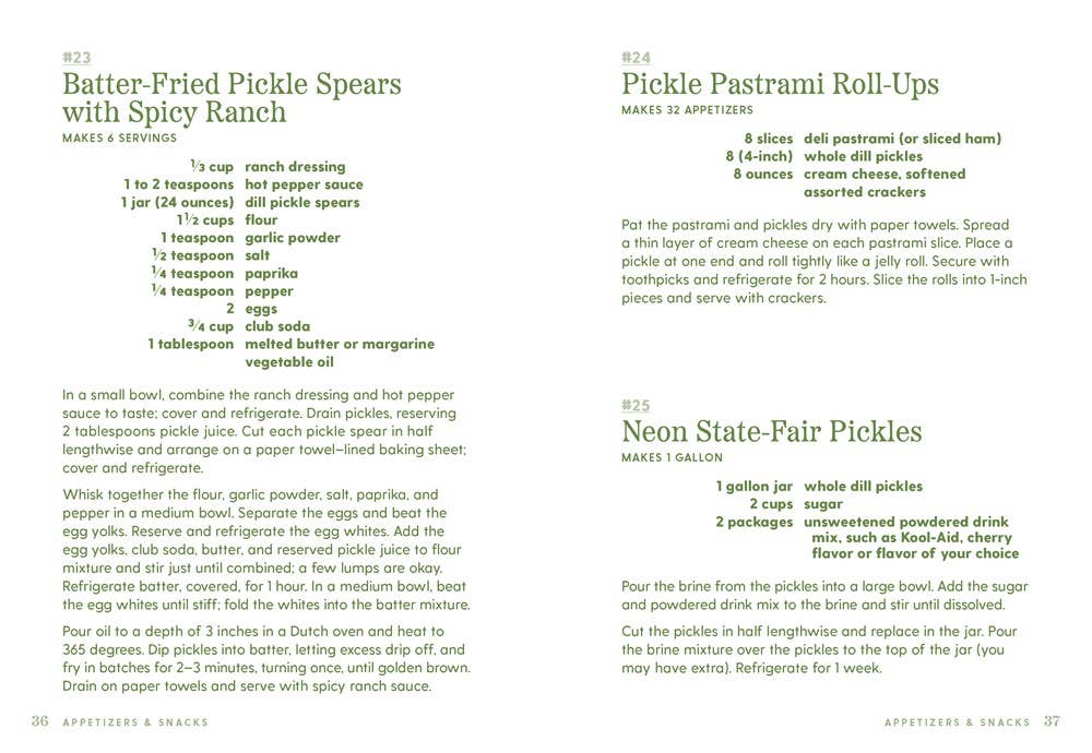 101 Things to Do With a Pickle