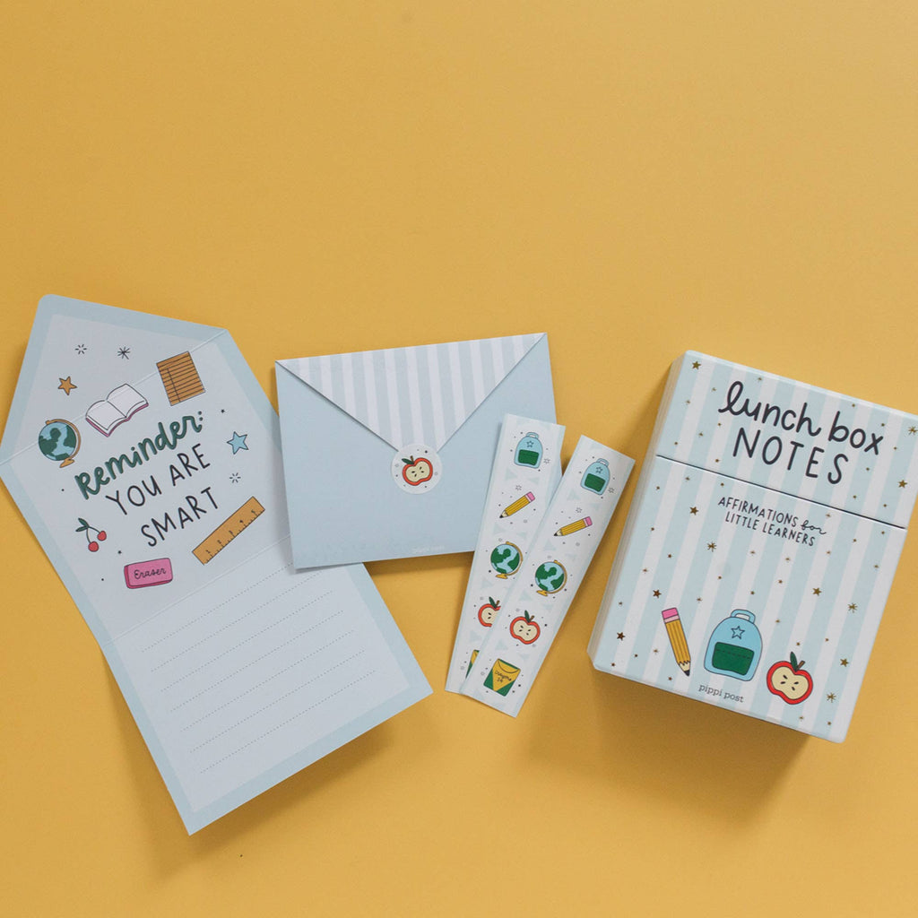 Lunch Box Stationery Notes Set