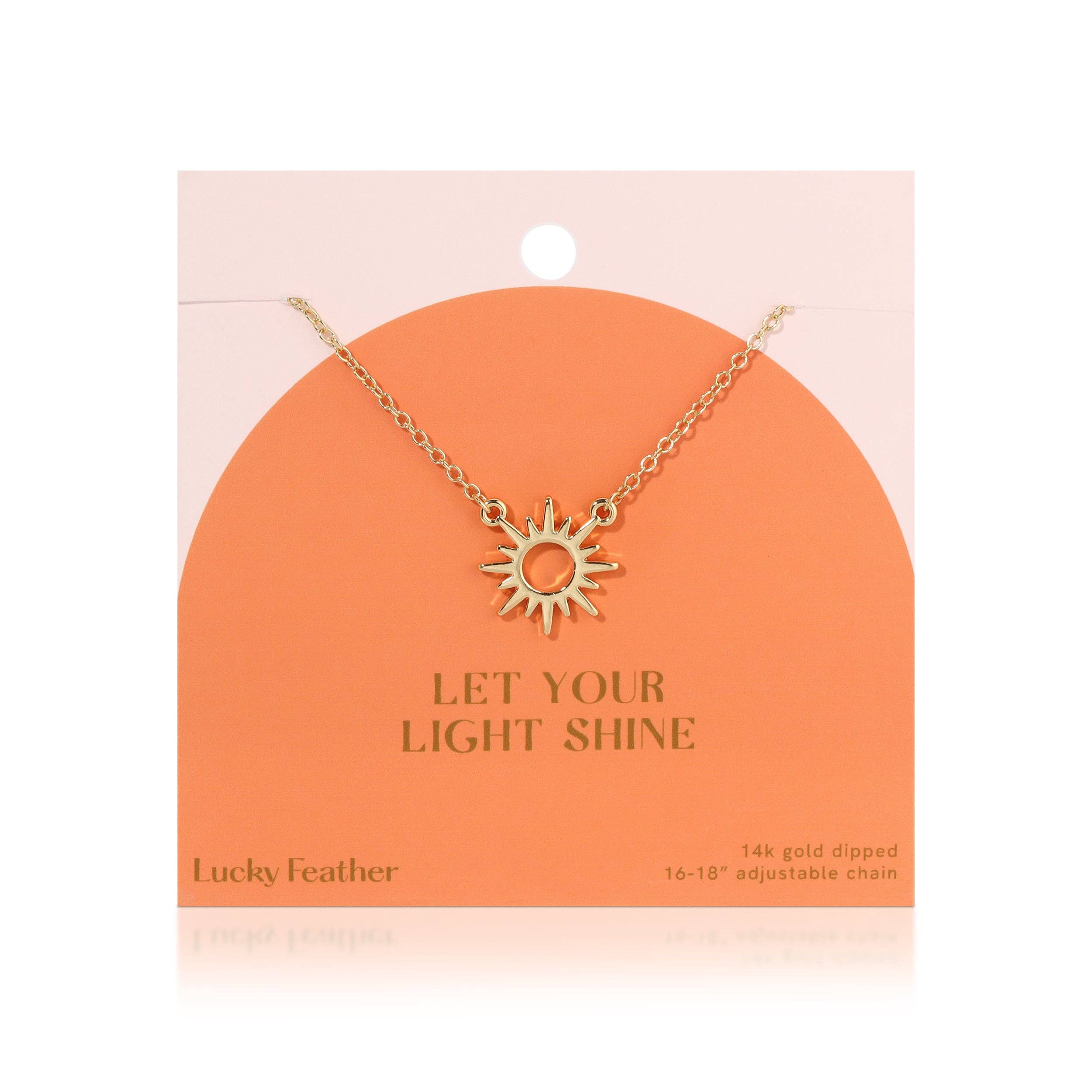 Faith Collection Necklace - Let Your Light Shine