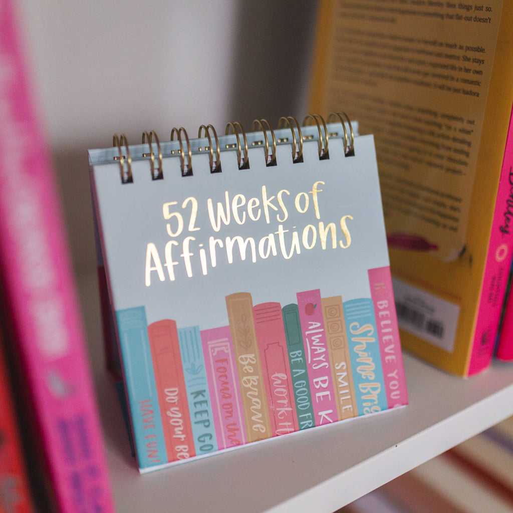 52 Weeks of Affirmations - Desk Calendar
