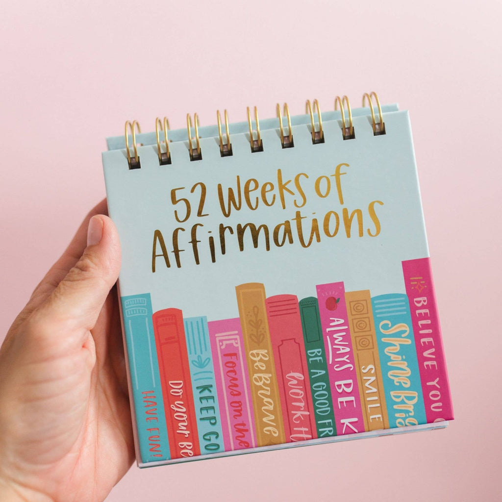 52 Weeks of Affirmations - Desk Calendar